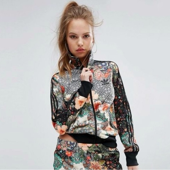 Adidas FARM Rio Jardim Agharta Trefoil Track Jacket Legging Set Multicolor XS/S - Picture 2 of 16